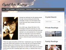 Tablet Screenshot of crystalgatereadings.com
